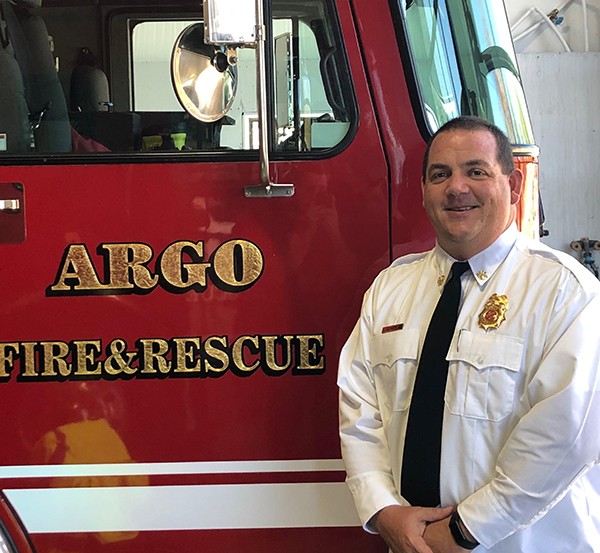 Interim Fire Chief Scott Payne Argo Alabama